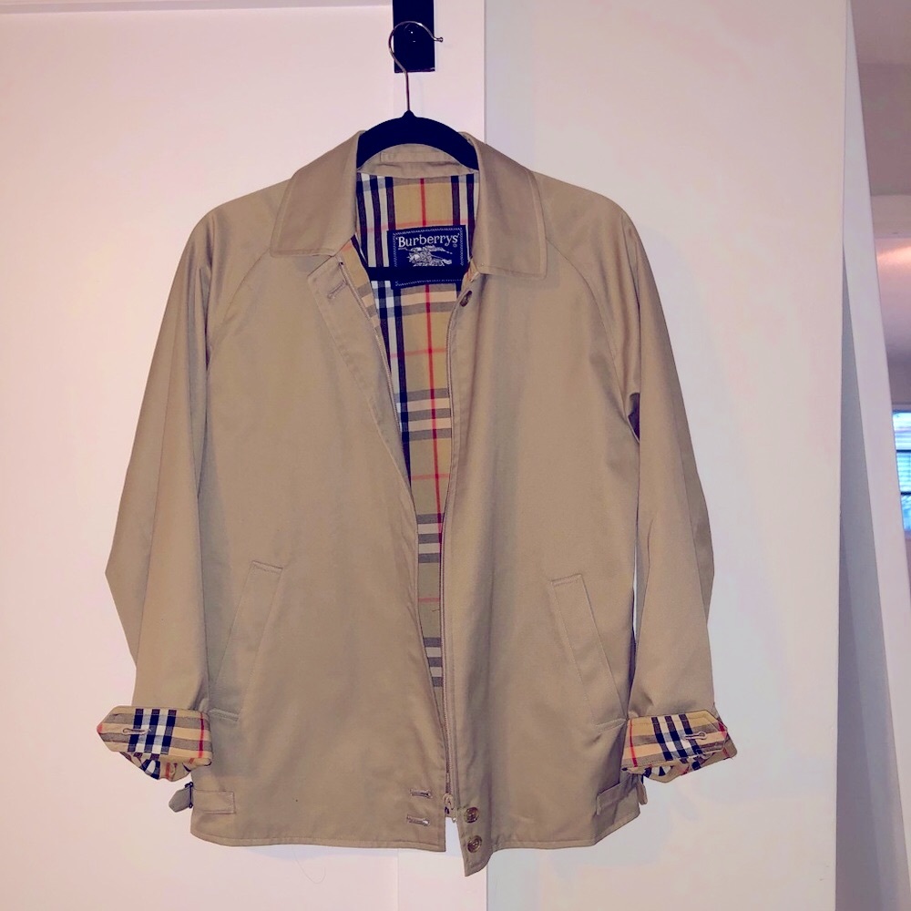 COPY - Authentic Vintage Burberry Jacket Size Reg…